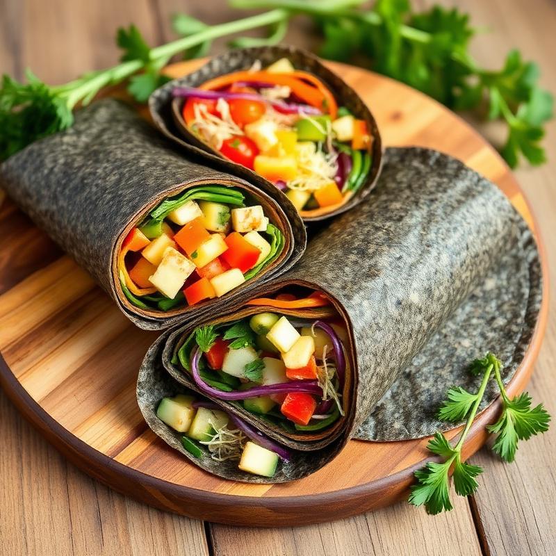 Rainbow Nori Wraps